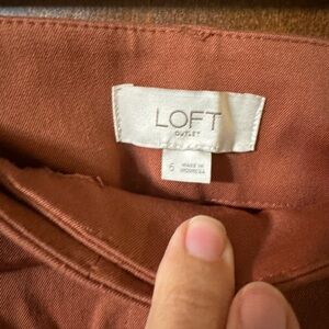 Preloved Loft size 6 pants